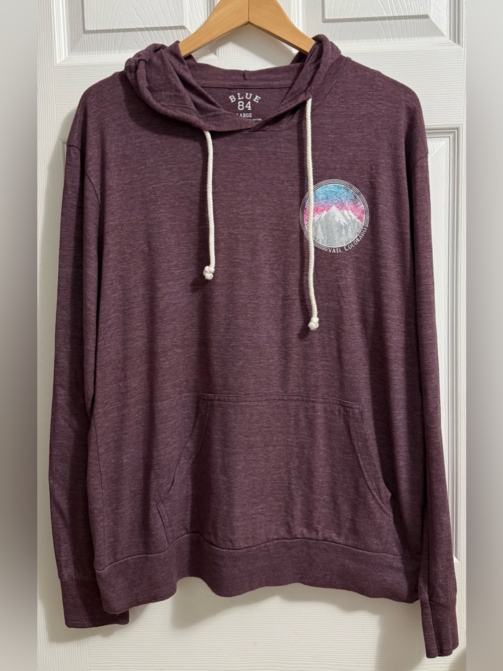Blue 84 Plum Zip-Up Sweater Hoodie